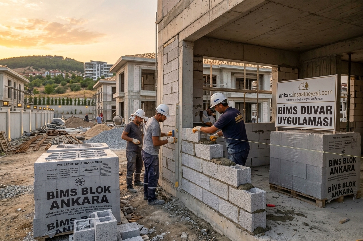 Ankara’da Kara Köy Evi Yapımı
