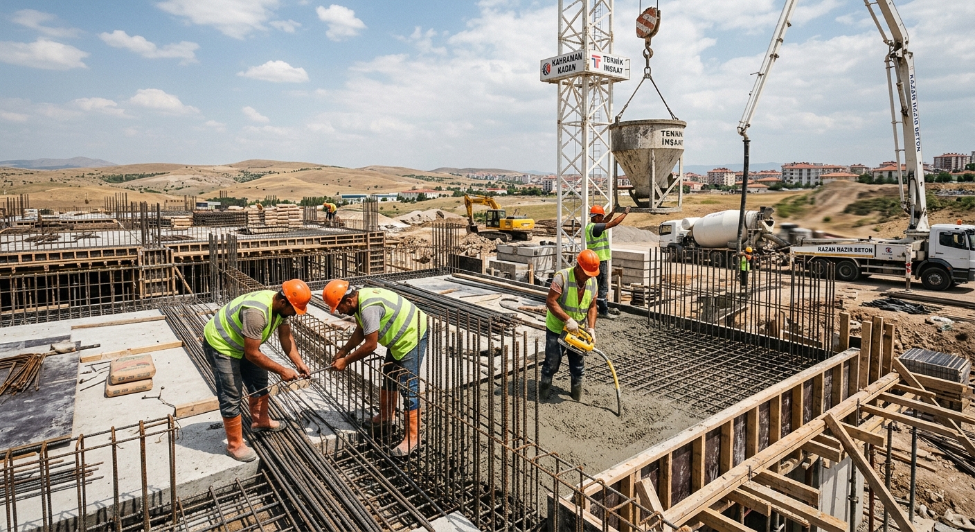KahramanKazan Betonarme İnşaat